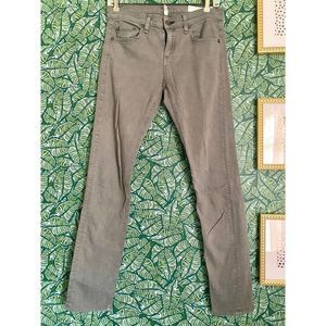 rag & bone | The Dre Boyfriend Jeans Gray Aged Sage Size 26